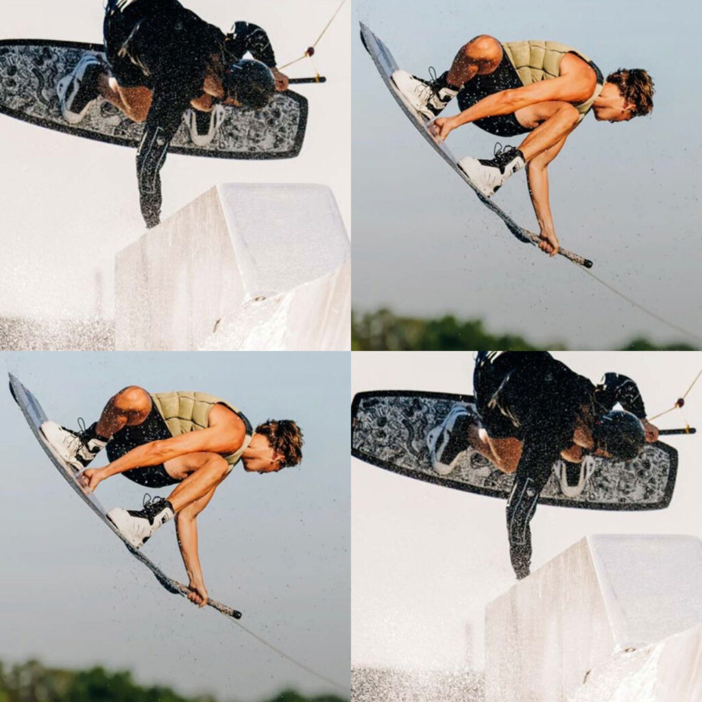 Cable park board versus boat board